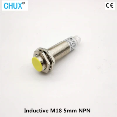 Type de connecteur de commutateur de capteur de proximité Chux 5mm M18 NPN sans câble